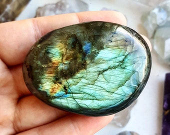 orange labradorite