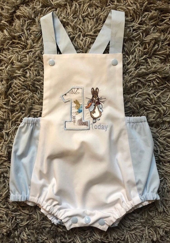 peter rabbit first birthday outfit