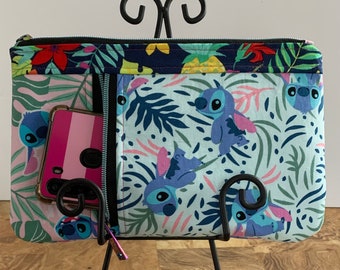 Coloré Disney Lilo et Stitch passeport Slim Housse Porte-Bagages tag Travel Set