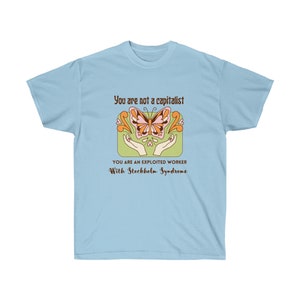 Antykapitalizm Unisex Ultra Cotton Tee zdjęcie 9