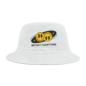 Bojkotuj wszystko, kapelusz typu bucket hat