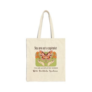 Anti-Capitalist Tote Bag