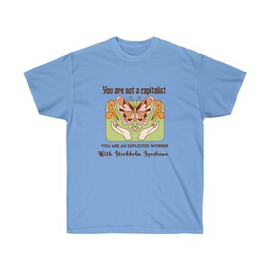 Antykapitalizm Unisex Ultra Cotton Tee zdjęcie 7