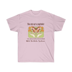 Antykapitalizm Unisex Ultra Cotton Tee zdjęcie 5