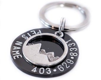 Take Me to the Mountains - Mountain Pet ID Tag