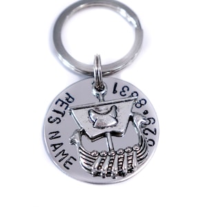 Loki&#39;s Ship - Pet ID Tag