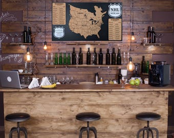 NHL Stadium Tour Map