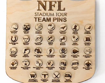 Football Team Pin Set | NFL Team Pins