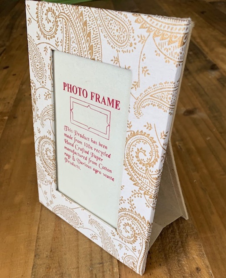 6x8 Inches Handmade Paper Photo Frame//handmade Etsy Ireland