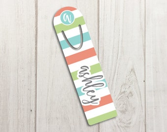 Metal Bookmark Mothers Day Gift, Bookmark Personalized Teacher Gift, Personalized Bookmark for Books, Custom Bookmark, Cute Gift for Friends