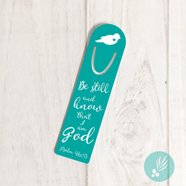 Metal Bookmark Customized Metal Bookmark Bible Verse Bookmark for Bible, Christian Bookmarks, Book Lover Gift for Women, Aluminum Bookmark