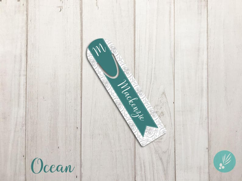 Personalized Bookmark Metal Bookmark Clip, Customizable Bookmark for Mom, Pretty Bookmarks for Women, Personalized Gift for Women Gift Ideas image 5