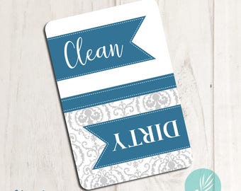 Dishwasher Clean Dirty Magnet Dishwasher Magnet Reversible Dishwasher Magnet Clean Dirty Magnet Dishwasher Sign Farmhouse Kitchen Magnet 2x3