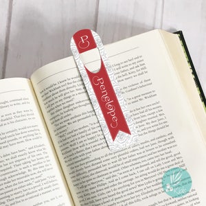 Personalized Bookmark Metal Bookmark Clip, Customizable Bookmark for Mom, Pretty Bookmarks for Women, Personalized Gift for Women Gift Ideas image 2