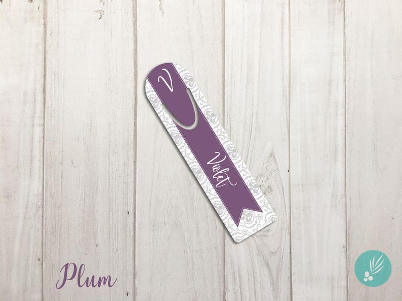 Personalized Bookmark Metal Bookmark Clip, Customizable Bookmark for Mom, Pretty Bookmarks for Women, Personalized Gift for Women Gift Ideas image 6