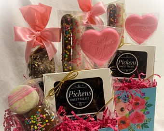 Mother's Day Gift Basket of Chocolate Treats