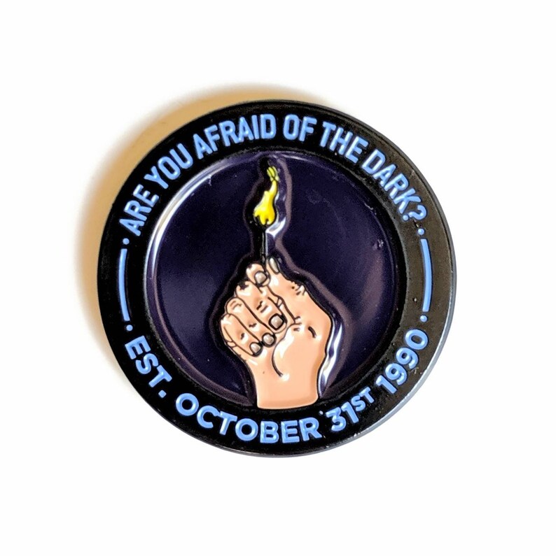 50% OFF Are You Afraid of the Dark Soft Enamel Pin image 2