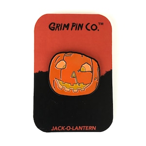 John Carpenter Halloween inspired &quot;Jack-o-Lantern&quot; Soft Enamel Pin