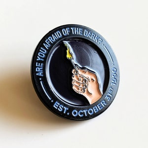 50% OFF Are You Afraid of the Dark Soft Enamel Pin image 3