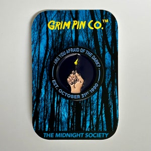 50% OFF Are You Afraid of the Dark Soft Enamel Pin image 1