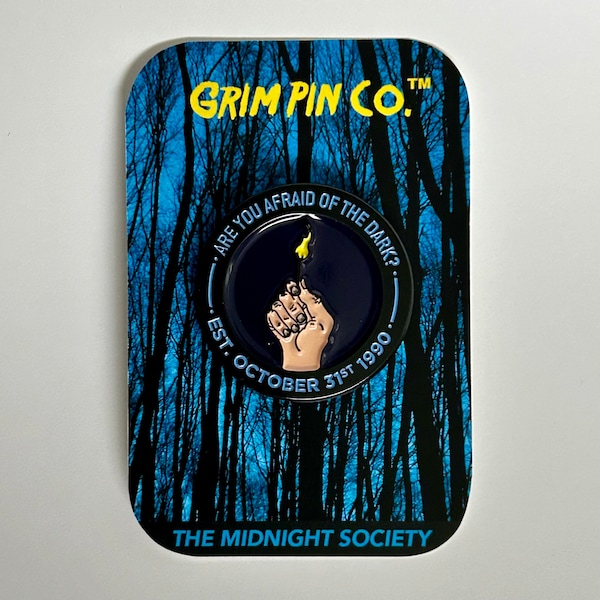 50% OFF!!! Are You Afraid of the Dark? Soft Enamel Pin