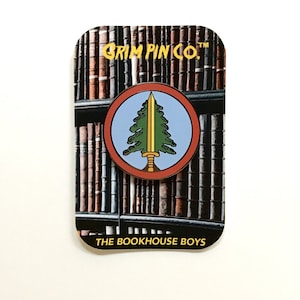 Twin Peaks inspired Bookhouse Boys Hard Enamel Pin image 1