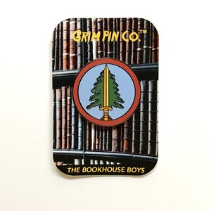 Twin Peaks inspired Bookhouse Boys Hard Enamel Pin image 1