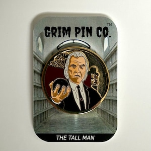 Phantasm Inspired The Tall Man Hard Enamel Pin image 1