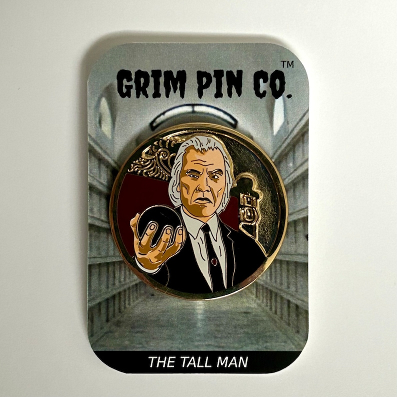 Phantasm Inspired The Tall Man Hard Enamel Pin image 1