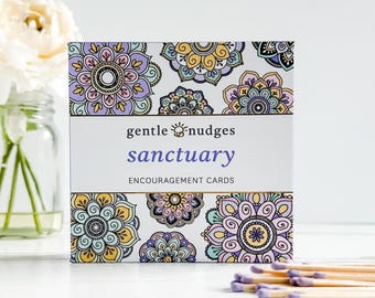 Spiritual Affirmation Cards for Women, 40 Gift-boxed Card Deck for Mindfulness & Self-Care