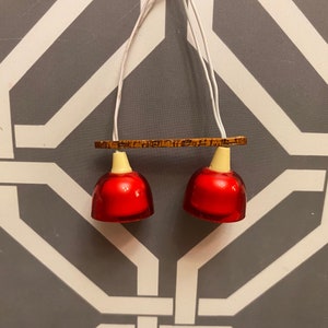 Vintage Lundby Hanging Light Fixture Dollhouse Miniature | Dolls House MCM Mid-Century Modern Chandelier Ceiling Lamp | 1:16 Rare HTF