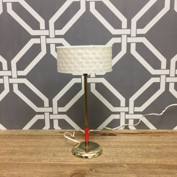 Vintage German Floor Lamp Dollhouse Miniatures 1960s Mcm Mid Century Modern Living Room Mini Accessories