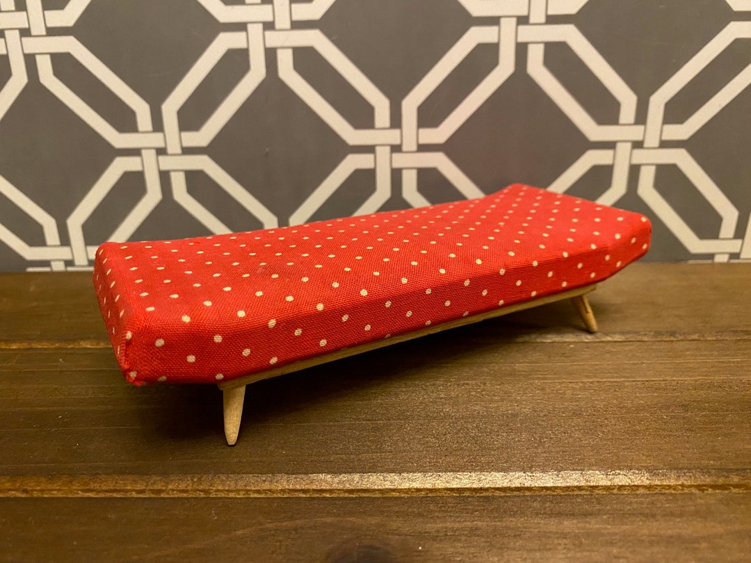 Vintage GERMAN Chaise Lounge Fainting Couch Dollhouse Etsy