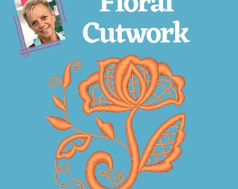 Elegant Floral Cutwork Machine Embroidery Designs for Enchanting Linens and Heirloom Projects
