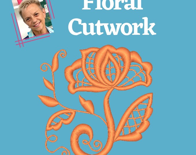 Elegant Floral Cutwork Machine Embroidery Designs for Enchanting Linens and Heirloom Projects