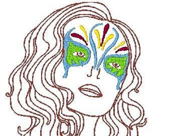 Mardi Gras Spirit  ( 10 Machine Embroidery Designs from ATW )