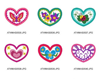 Sweethearts ( 10 Machine Embroidery Designs from ATW )