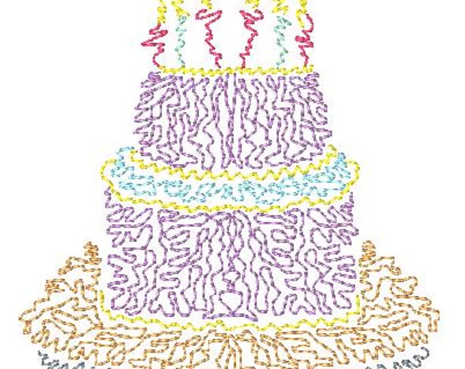 Squiggles Birthday  ( 10 Machine Embroidery Designs from ATW )
