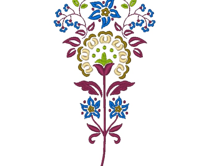 Fantasy Ornaments 10 Machine Embroidery Designs for 5x7 Hoop. Floral Ornamental designs