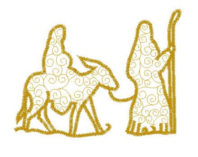 Nativity Dream ( 10 Machine Embroidery Designs from ATW )