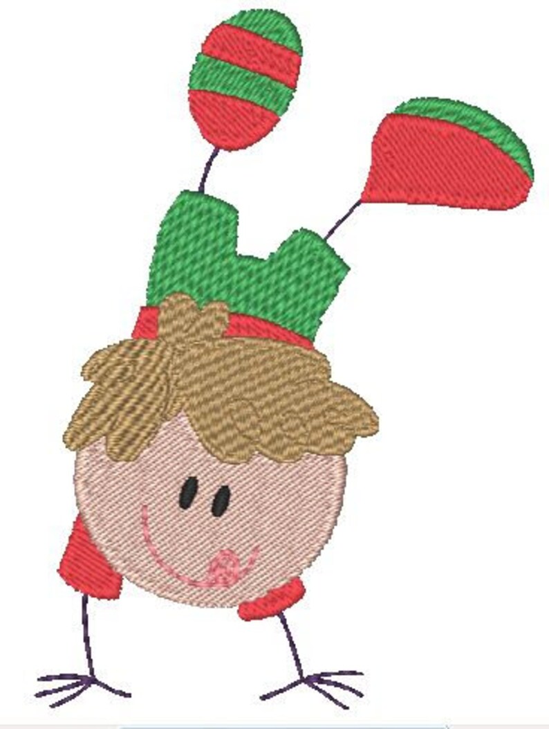 Sticky Little Kids Machine Embroidery Designs image 4