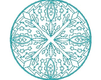 Mylar Suncatchcers  10 Machine Embroidery Designs