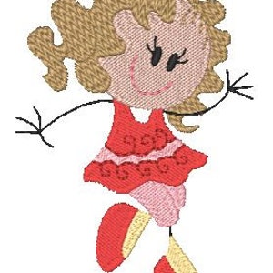 Sticky Little Kids Machine Embroidery Designs image 9