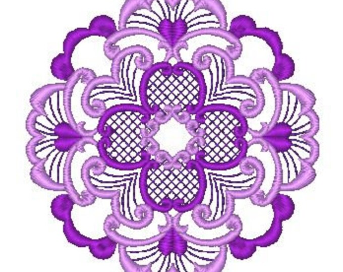 Elegant Circles  Machine Embroidery Designs