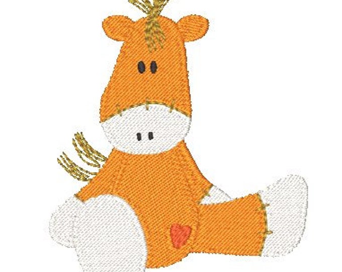 Sock Ponies  Machine Embroidery Designs