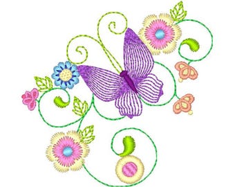 Cocktail Colors 4x4 and 5x7 Hoops  ( 10 Machine Embroidery Designs from ATW )