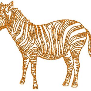 Wild African Animals Machine Embroidery Designs image 10