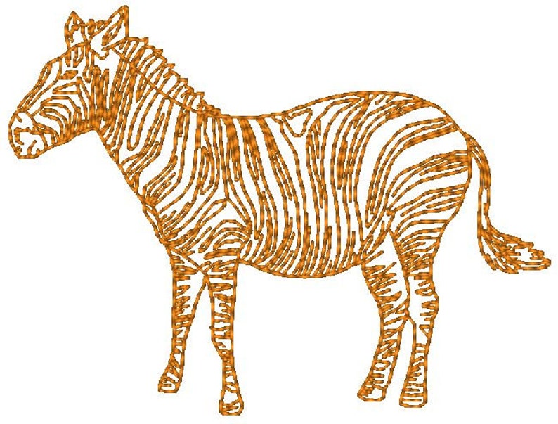 Wild African Animals Machine Embroidery Designs image 10