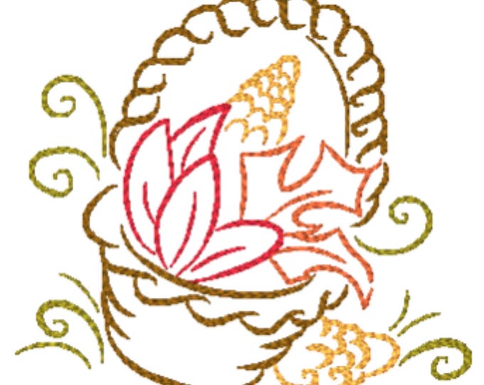 Art-Deco-Fall-Time ( 10 Machine Embroidery Designs from ATW )  4X4 hoop
