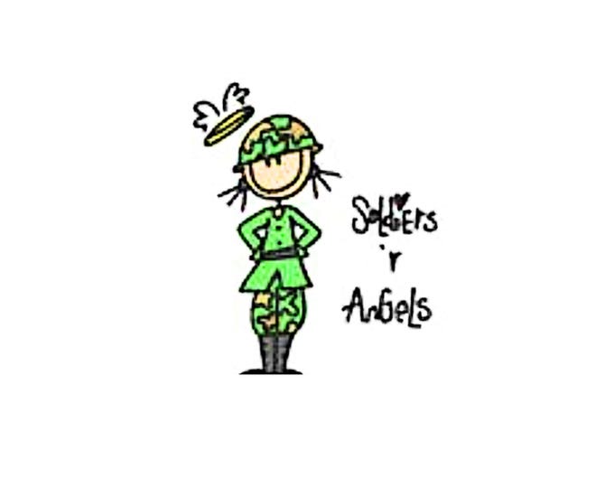 A Kids View Army  Machine Embroidery Designs